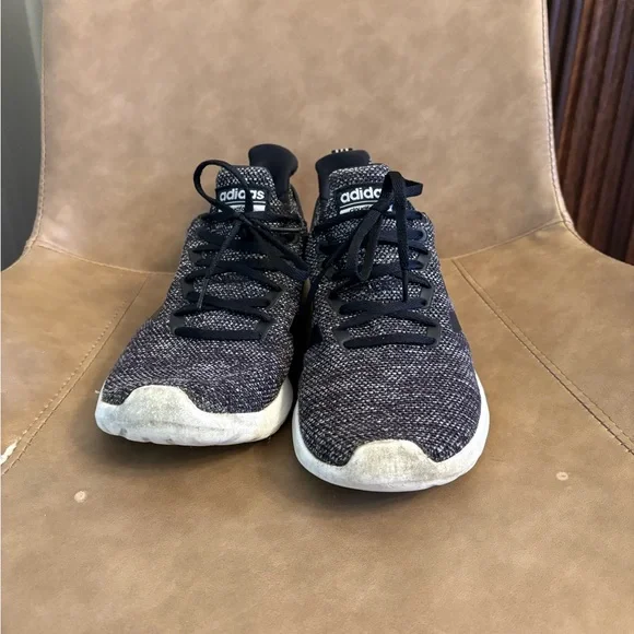 Adidas men’s Lyte Racer Byd black gray shoes sneaker athletic size 9.5 - Picture 4 of 9